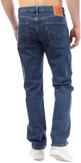 Levi's Levis Heren 514 Slim Jeans (Blauw) - 40 Kort