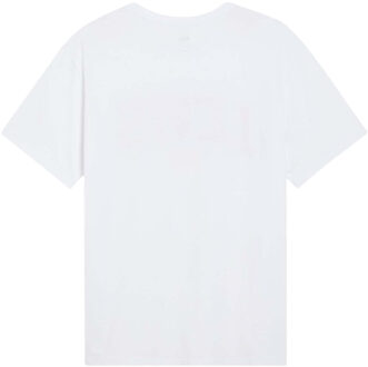Levi's Levis Heren Baby Tab Relaxed Fit T-shirt (Wit) - M