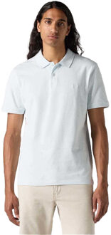Levi's Levis Heren Housemark Slim Poloshirt (Lichtblauw) - maat