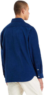 Levi's Levis Heren Jackson Worker Corduroy Ribbed Overshirt (Donkerblauw) - XS