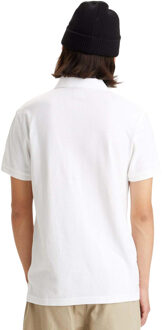 Levi's Levis Heren Klassiek Huismerk Poloshirt (Wit)