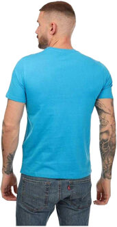 Levi's Levis Heren Klassiek Huismerk T-Shirt (Blauw) - maat S