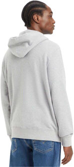 Levi's Levis Heren Letterman Hoodie (Grijs) - maat S