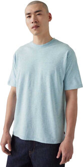 Levi's Levis Heren Rood Tabblad Vintage T-Shirt (Lichtblauw) - XL