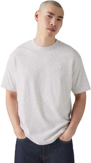 Levi's Levis Heren Rood Tabblad Vintage T-Shirt (Wit) - maat M