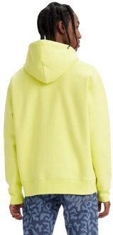 Levi's Levis Heren Skate Hoodie (Kalk) - maat M Limoengroen