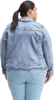 Levi's Levis Truckerjack Dames/Dames Original Plus (Denim) Blauw