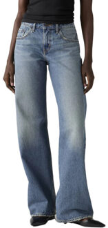 Levi's Low loose rescued city - maat 26-32 Blauw