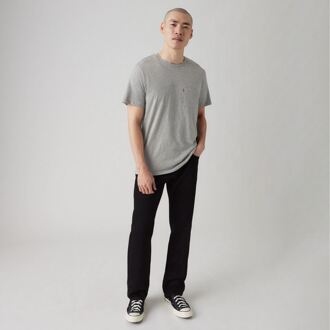 Levi's Men's Levis 555 Deep Thoughts Straight Jeans in Black Zwart - 33W/32L