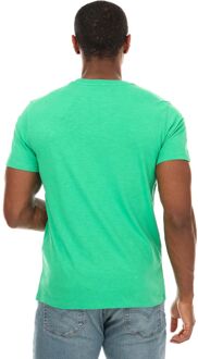 Levi's Men's Levis Classic Pocket T-Shirt in Green - maat Groen