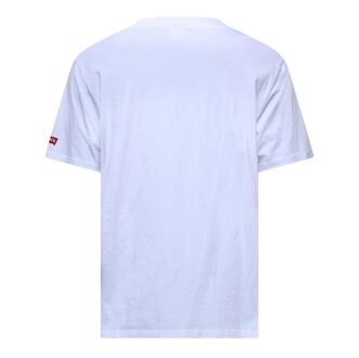 Levi's Men's Levis New Order Band T-Shirt in White - maat XS Wit