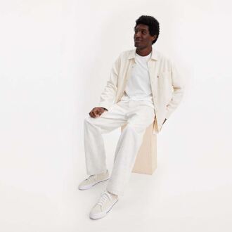 Levi's Men's Levis WellThread Stay Loose Carpenter Pants in White Wit