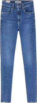 Levi's Mile high super skinny venice for real Blauw - 25-28
