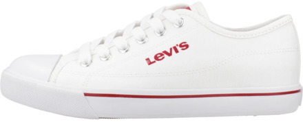 Levi's Moderne Vori0167T Sneakers Levi's , White , Heren - 39 Eu,36 Eu,37 EU