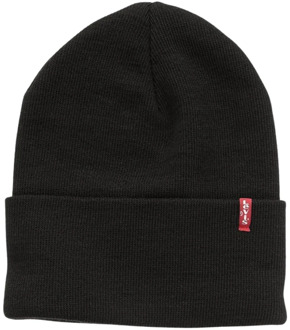 Levi's Muts Levis  SLOUCHY RED TAB BEANIE