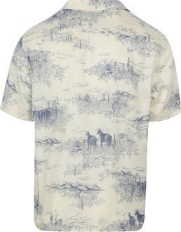 Levi's Overhemd Short Sleeve Off-white Sunset Vintage Wit - L,S