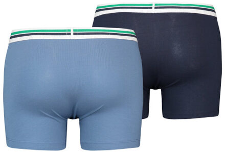Levi's Placed sportswear logo boxer 2-pack 701222843 002 Blauw - M