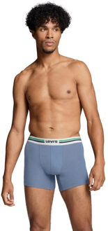 Levi's Placed sportswear logo boxer 2-pack 701222843 002 Blauw - XL
