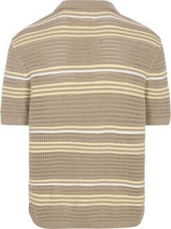 Levi's Polo Knit Stripe Beige - L,M,XL