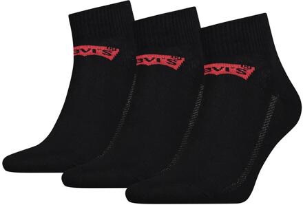 Levi's Quarter sokken heren - Zwart - Sokken Heren Maat 39/42