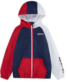 Levi's® Kids Color block Windbreaker Jas Dress Blues Kleurrijk