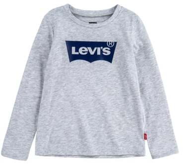 Levi's® Kids overhemd met lange mouwen grijs - 116