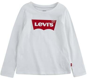 Levi's® Kids shirt lange mouwen wit - 110