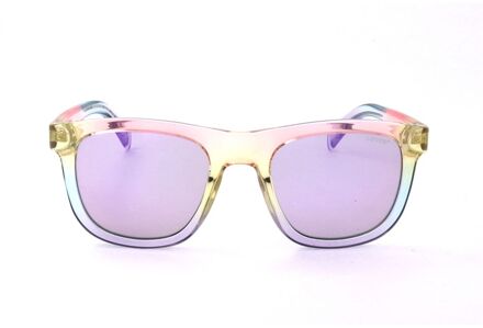 Levi's Regenboog Gradient Vierkante Zonnebril Lichtroze - One Size