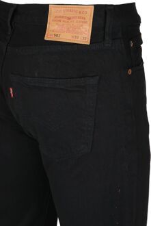 Levi's regular fit jeans 501 Original black Zwart - 28-32