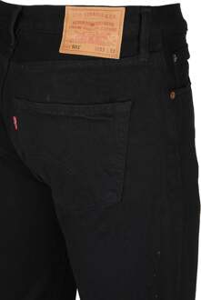 Levi's regular fit jeans 501 Original black Zwart - 31-34