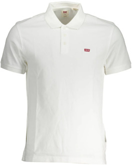 Levi's Regular fit polo van piqué katoen Wit - XL