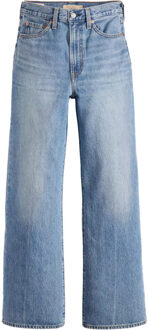 Levi's Ribcage wide leg h223 not the same Blauw - 30-32