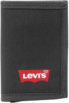 Levi's Riem Levis BATWING TRIFOLD WALLET" Zwart - One size