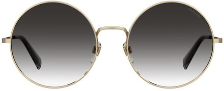 Levi's Ronde Metalen Zonnebril Gouden Montuur