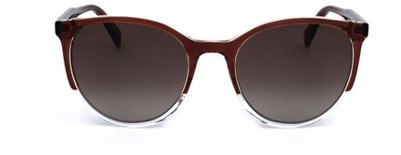 Levi's Ronde Zonnebril met Gradiëntlenzen - maat Donker Bruin