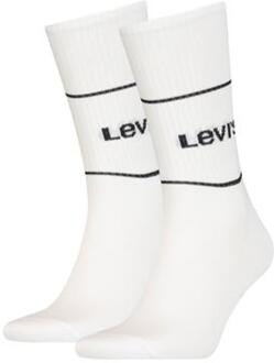 Levi's Short Cut Logo Sport White 2-Pack-43/46 - 43/46