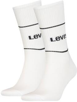 Levi's Short Cut Logo Sport White 2-Pack-43/46 Wit - 43/46