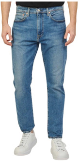 Levi's Slim Fit Tapered Leg Blauwe Jeans Levi's , Blue , Heren - W30,W38