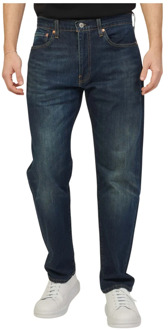 Levi's Slim Fit Tapered Leg Blauwe Jeans Levi's , Blue , Heren - W36,W30,W34