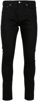Levi's slim tapered fit jeans 512 black Zwart - 33-32
