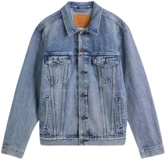 Levi's Spijkerjasje Levi's , Blauw , Heren - Xl,S