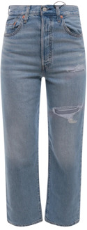 Levi's Straight Jeans Levi's , Blue , Dames - W25