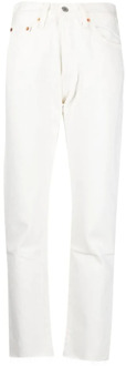 Levi's Straight Jeans Levi's , White , Dames - W30 L30
