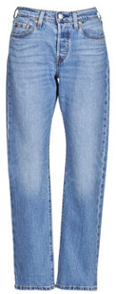 Levi's Straight Jeans Levis 501® CURVE" Blauw - 26 / 32, 28 / 32, 29 / 32, 30 / 32, 31 / 32, 32 / 32, 26 / 30, 27 / 30, 28 / 30, 29 / 30, 30 / 30