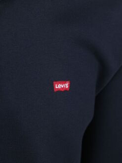 Levi's Sweater Half Zip Navy Donkerblauw - M