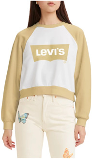 Levi's Sweatshirt Levi's , Beige , Dames - L,M