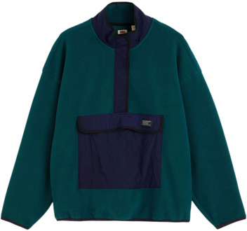 Levi's Sweatshirt Levi's , Green , Heren - XL