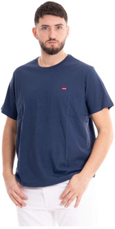 Levi's T-shirt Levi's , Blauw , Heren - 2Xl,Xl,S,Xs