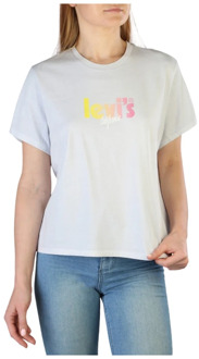 Levi's T-shirt Levi's , Blue , Dames - M,Xs