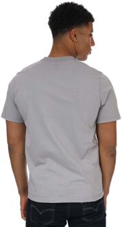 Levi's T-shirt met relaxte pasvorm en logo voor heren, grijs - maat